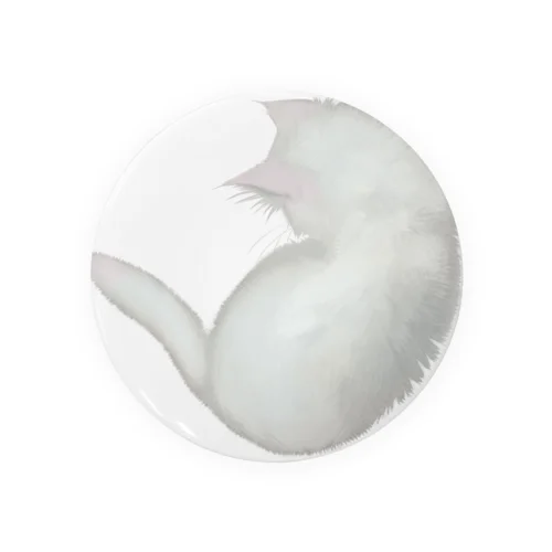 白猫の恋ちゃん Tin Badge