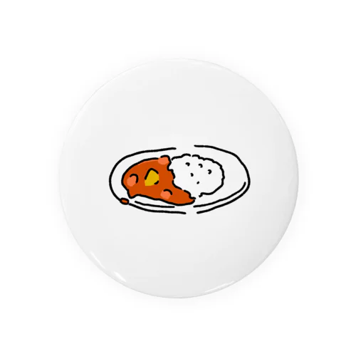 今日はカレーが食べたいんですが… Tin Badge