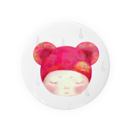 なみだあめ Tin Badge