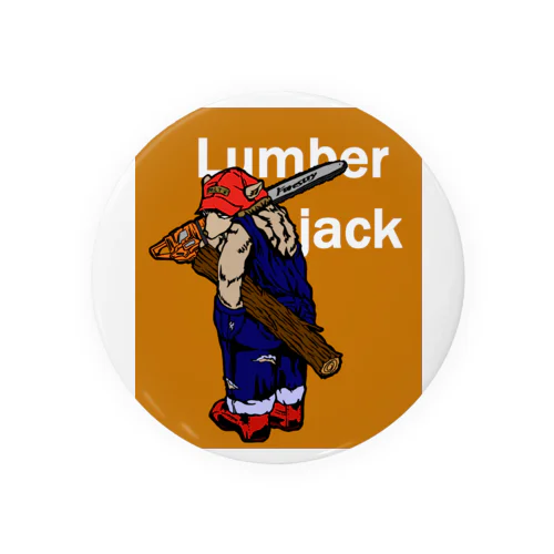 Lumberjack  缶バッジ