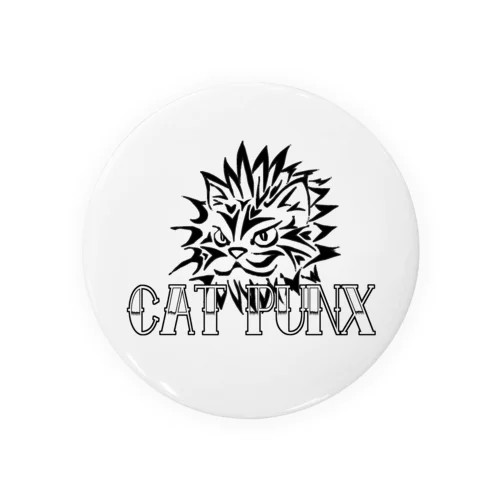 CAT PUNX Tin Badge