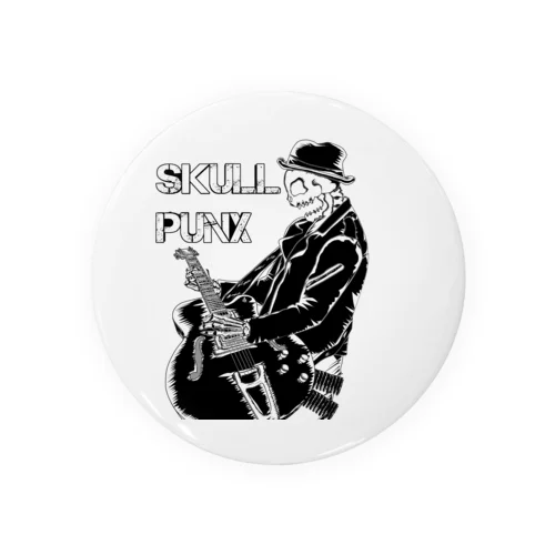 SKULL PUNX 缶バッジ