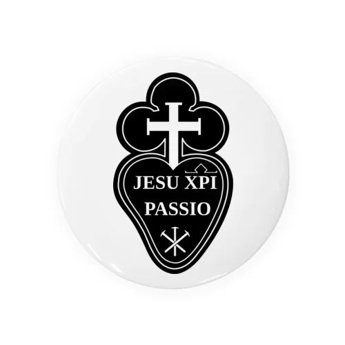 Jesu XPI Passio Tin Badge