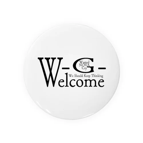 Welcome-G- 缶バッジ