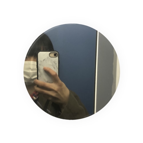 自撮り Tin Badge