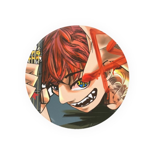 β郎のファングッズ Tin Badge