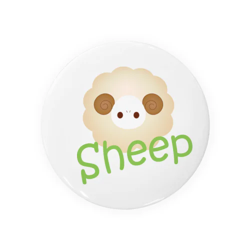 Sheepおこ Tin Badge