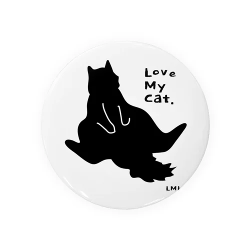 LML- Love My Cat.003 缶バッジ