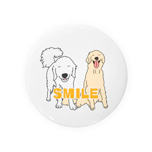 うちの子1番☆Smile Tin Badge