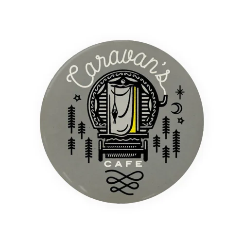 キャラバンズカフェ Tin Badge