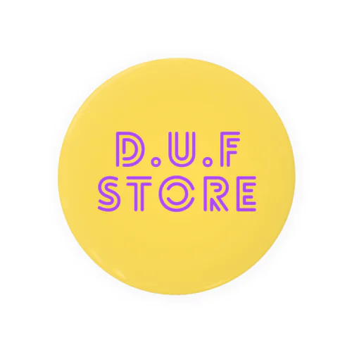 DUF BOXロゴ Tin Badge