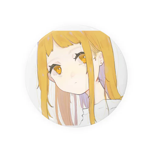 オレンジの女 Tin Badge