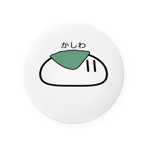 かしわ Tin Badge