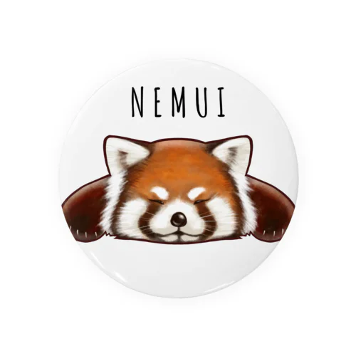 NEMUIレッサーパンダ Tin Badge