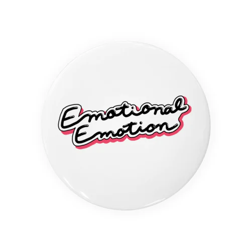 emotional emotion Tin Badge