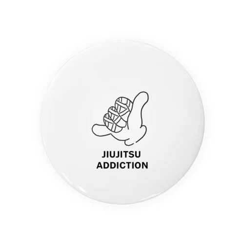 jiujitsu addiction Tin Badge