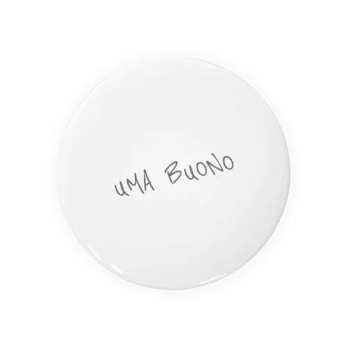 Uma Buono Tin Badge