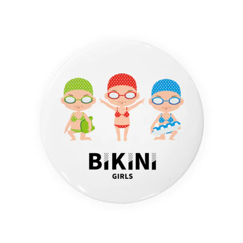 BIKINI GIRLS／ビキニガールズ 缶バッジ