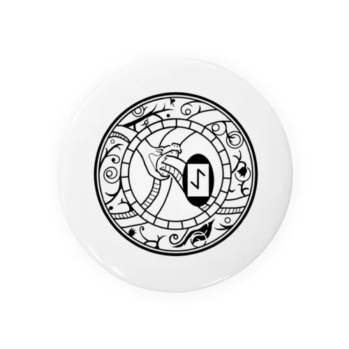 Ouroboros Tin Badge