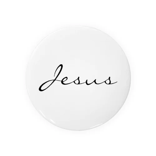 Jesus simple Tin Badge