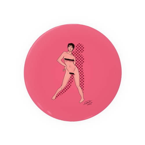 Annnaちゃんのひみつ Tin Badge