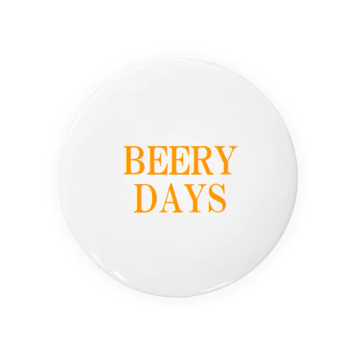 BEERY DAYS 初期ロゴ 缶バッジ