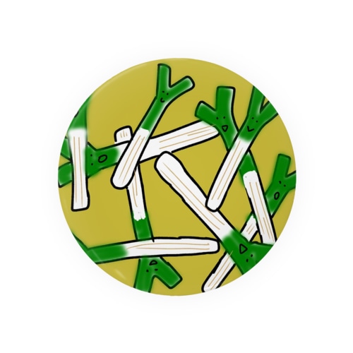 生産者応援シリーズ（ねぎ） Tin Badge
