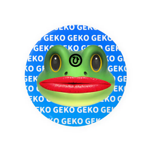 GEKO ブルー 缶バッジ