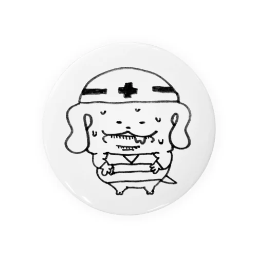 工事中に焦ってるドンちゃん Tin Badge