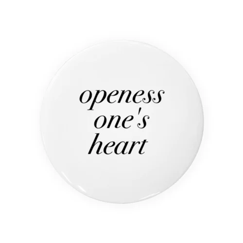 openessone'sheart 缶バッジ