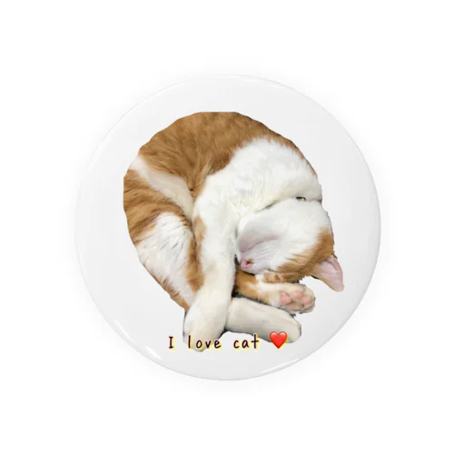 I love cat Tin Badge