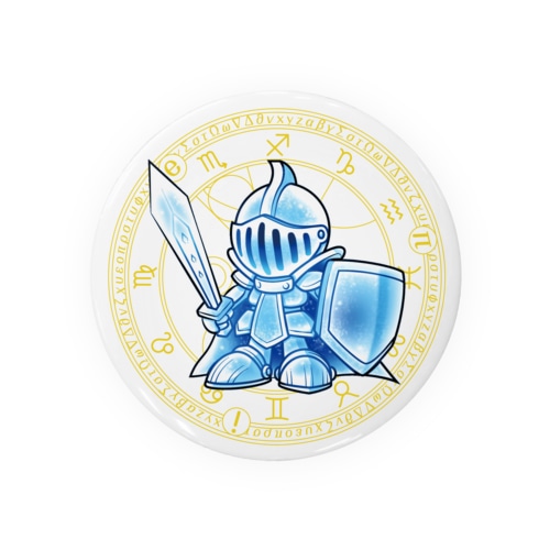 【算数王国】No.72ゼータ Tin Badge