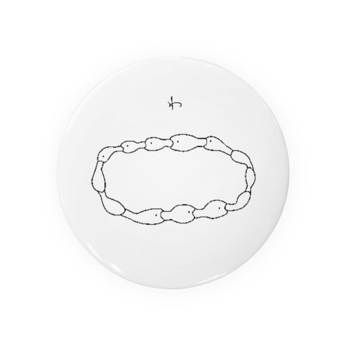 わ Tin Badge
