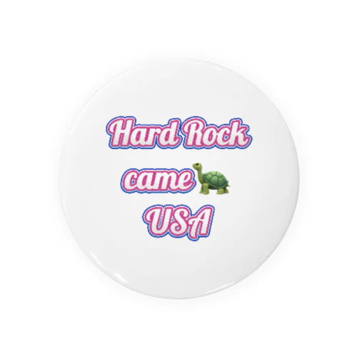 Hard Rock な　亀　(USA) Tin Badge