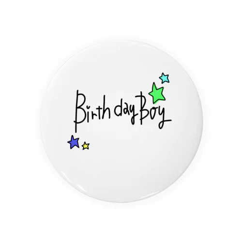 Birth day Boy ⭐️ 缶バッジ