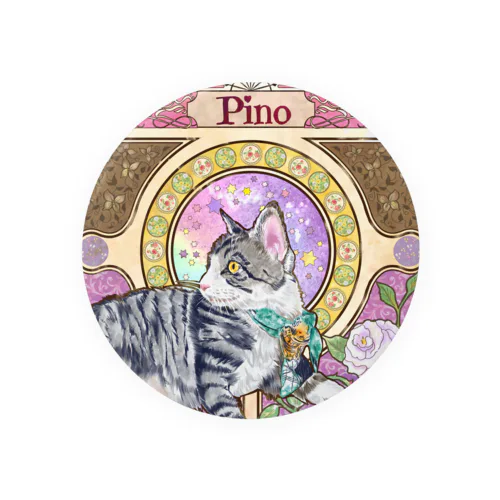 うちのにゃんこシリーズ～ぴのちゃん～ Tin Badge