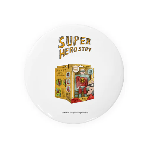 HERO TOYS Tin Badge