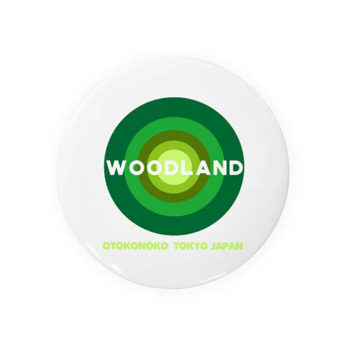 WOODLAND Tin Badge