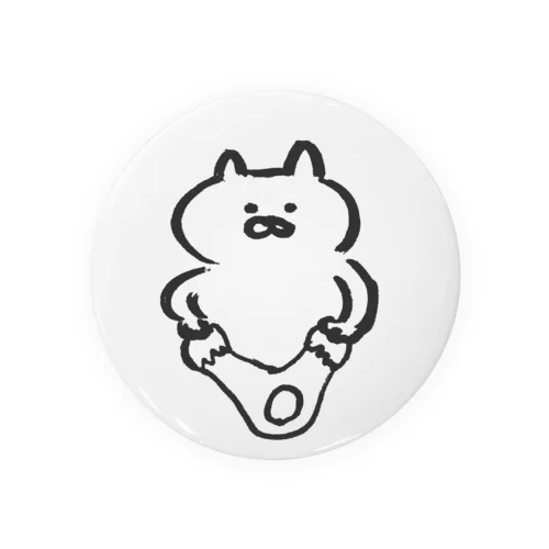 あさめし前のネコ Tin Badge