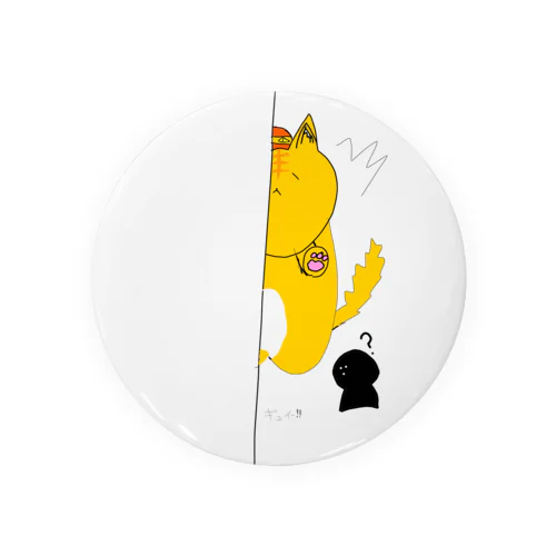 立ち入り禁止ネコ Tin Badge