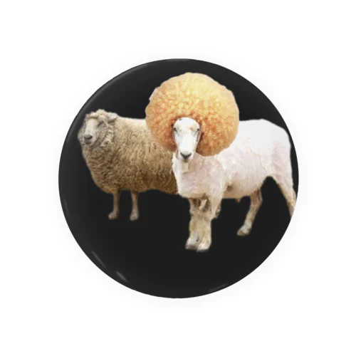 ひつじのカット🐏 Tin Badge