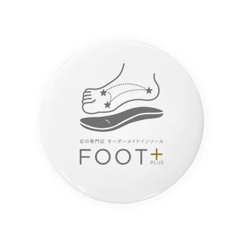 FOOT PLUS GOODS 缶バッジ