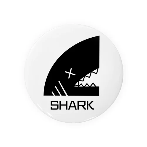 SHARK Tin Badge