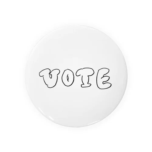 VOTE! Tin Badge