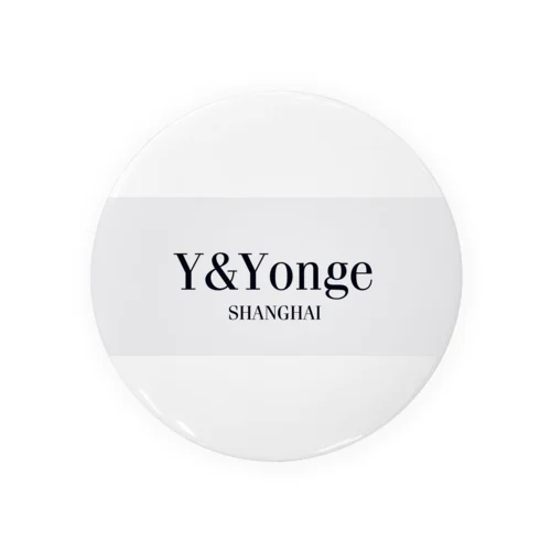 Y&Yonge promotional items  缶バッジ