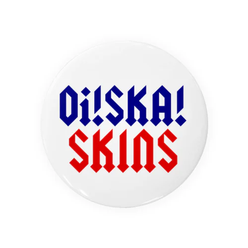 Oi SKA Skins Tin Badge