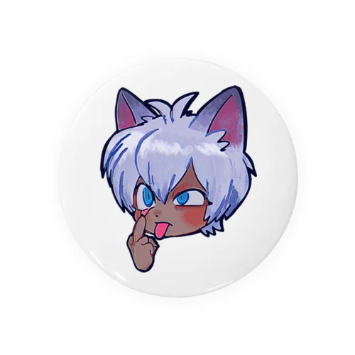 猫耳少女 Tin Badge