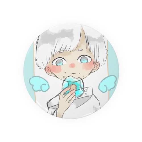 てんしくん🍩 Tin Badge
