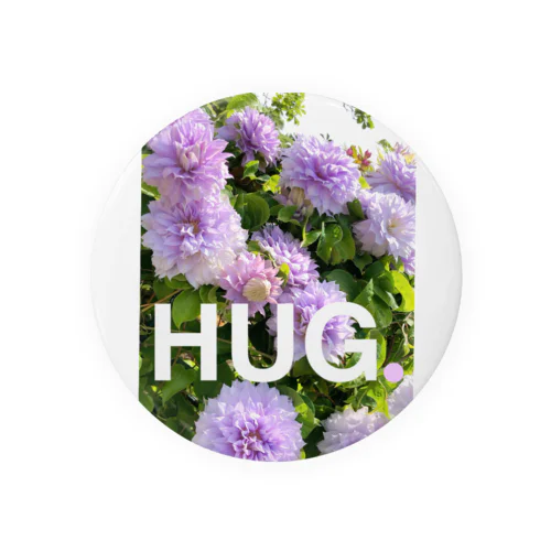 HUG.ガーデン Tin Badge