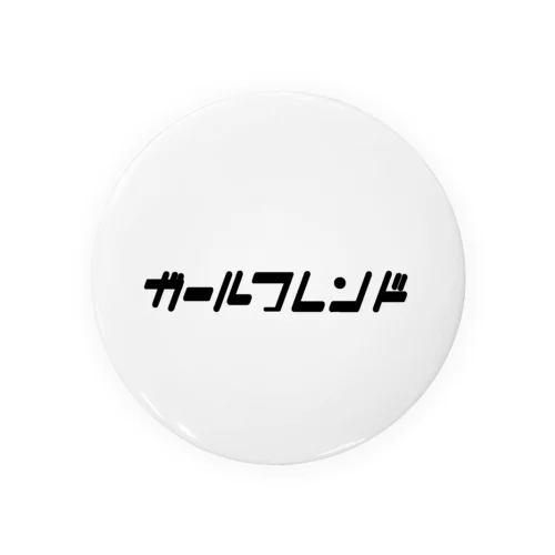 ガールフレンド Tin Badge